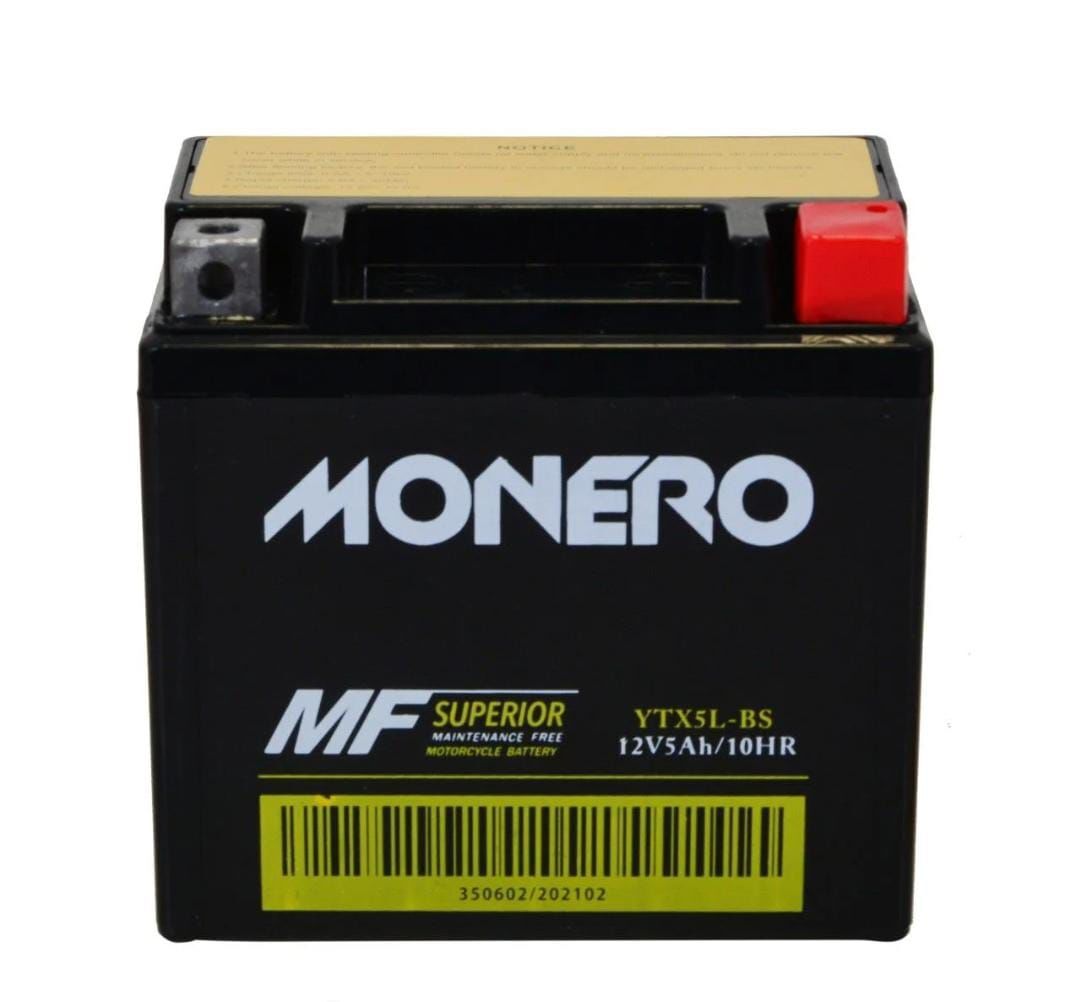 AKÜ YTX5L BS MONERO (BWS-HONDA-POPCORN)