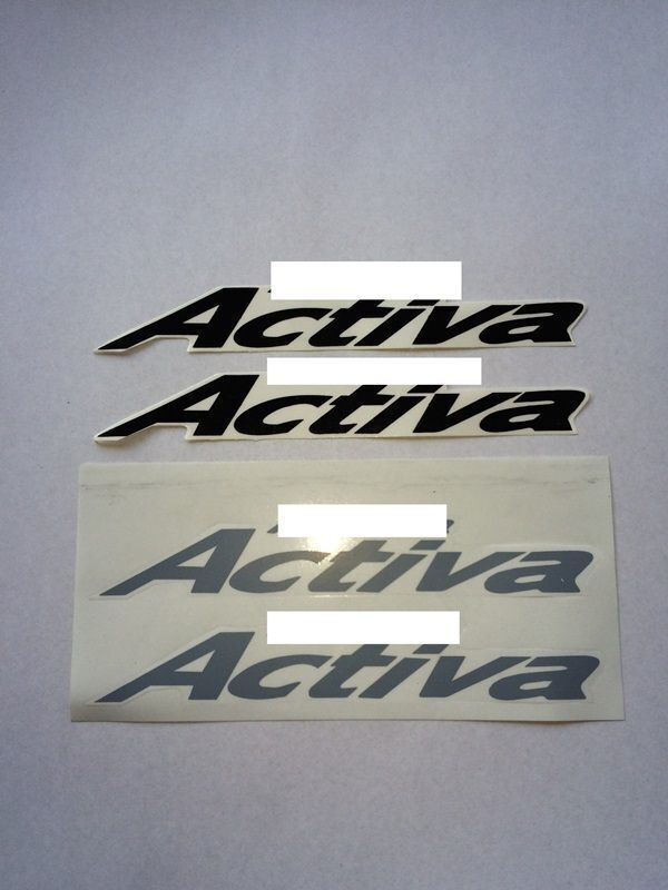 HONDA ACTİVA YAN KAPAK ARMASI GRİ TK