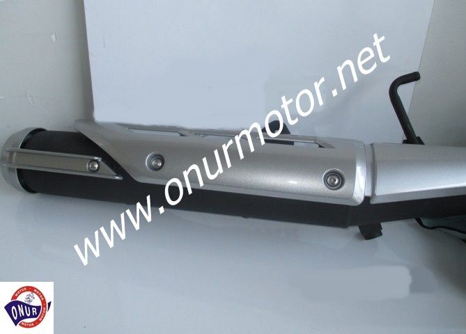 YAMAHA YBR 125 ESD KOMPLE EKSOZ TK. OEM