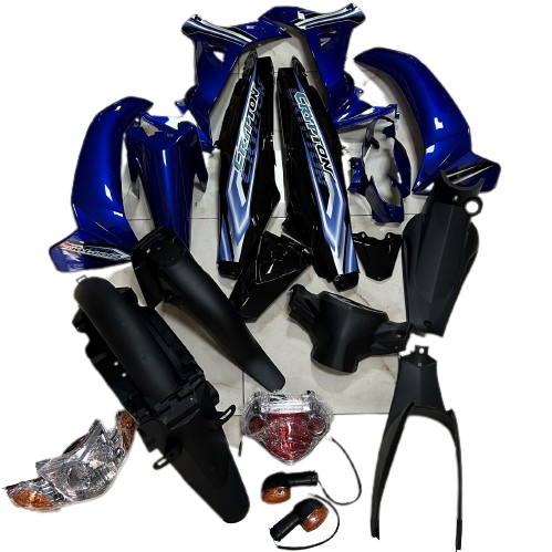 YAMAHA CRYPTON C8 KAPORTA SETİ MAVİ