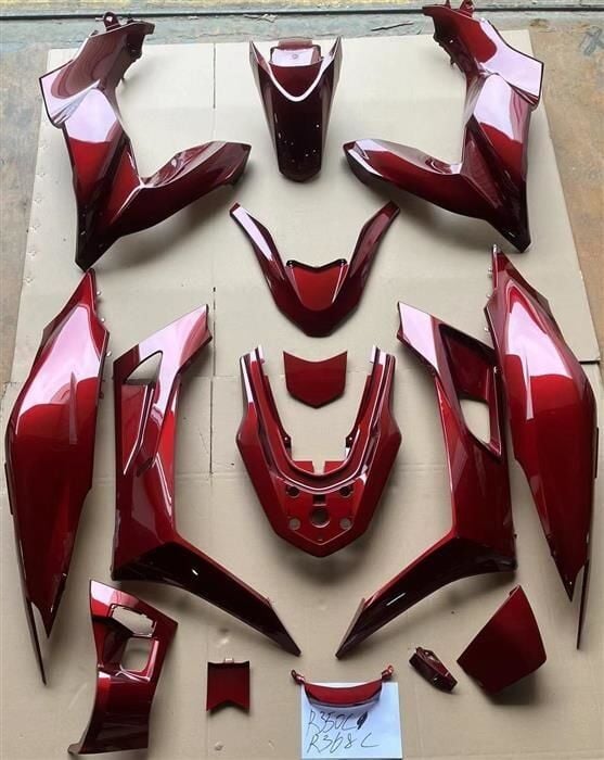 HONDA PCX 2021-2023 GRENAJ (KAPORTA) SETİ KIRMIZI