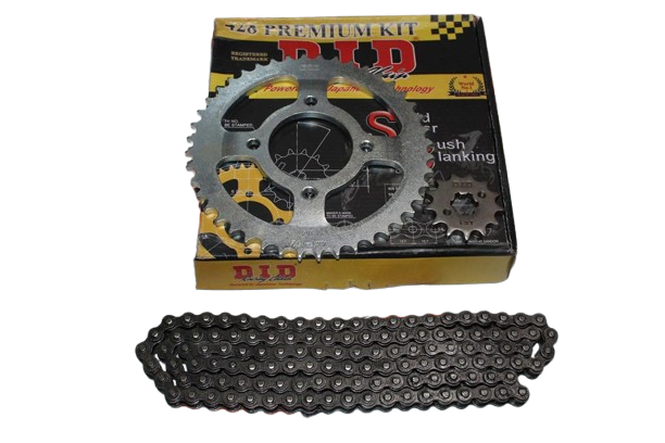TVS APACHE RTR 180 ZİNCİR DİŞLİ SETİ 13T-44T-124 L D.I.D