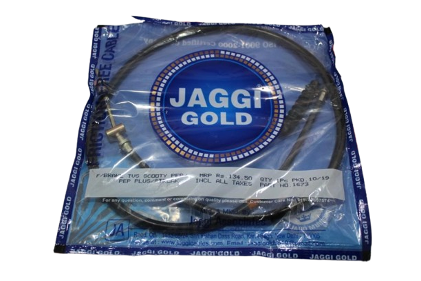 TVS SCOOTY PEP 75-90 CC FREN TELİ ÖN JAGGİ GOLD