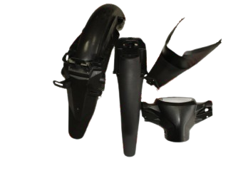 YAMAHA  CYRPTON C8 4 LÜ KAPORTA SİYAH SET