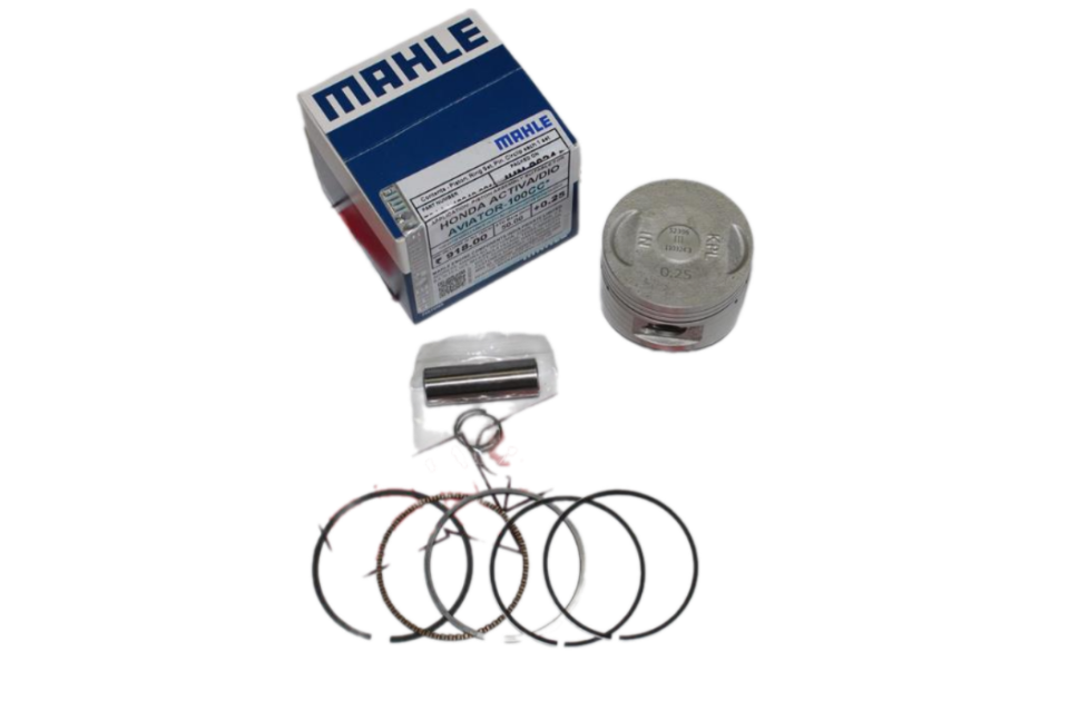 HONDA ACTİVA-BEAT PİSTON SEGMAN SET MAHLE 0,75