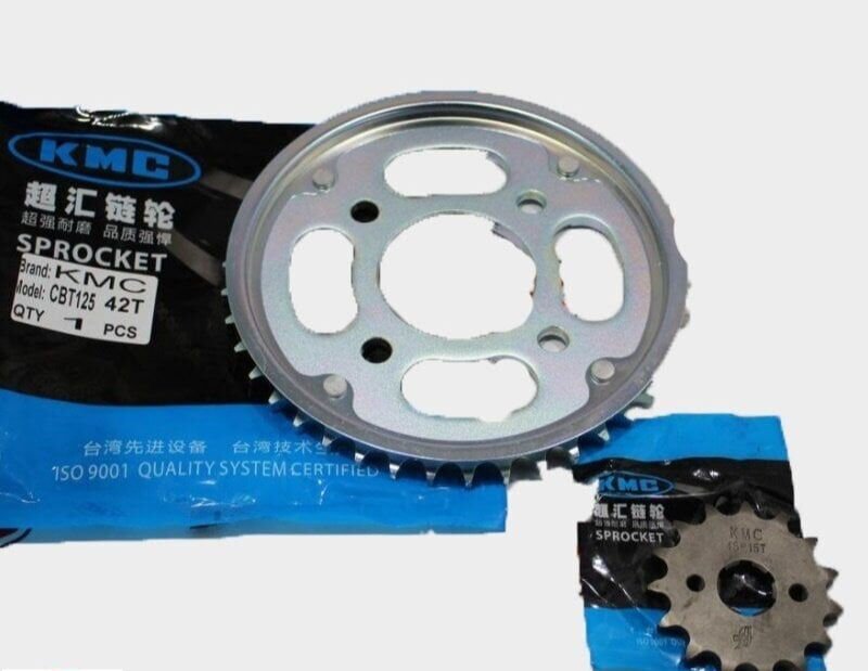 MCT250 DİŞLİ ÖN-15T-DİŞLİ ARKA 42T TK KMC
