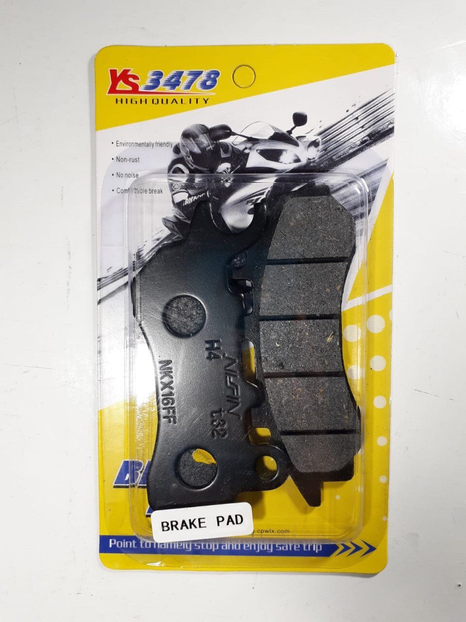 HONDA CB 125 F FREN BALATA ÖN NISSIN