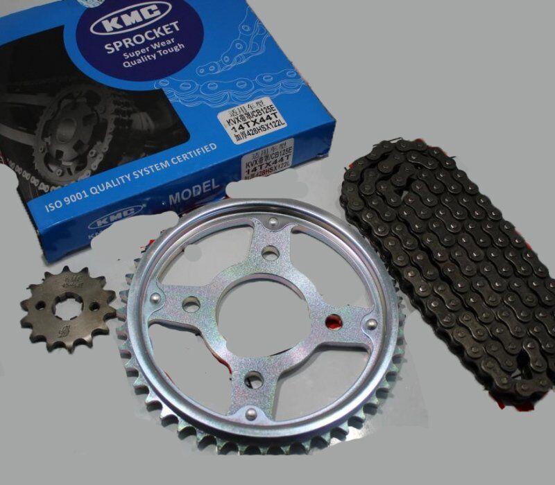 HONDA CB 125 E ZİNCİR DİŞLİ SETİ 14T-44T-428-122 KMC