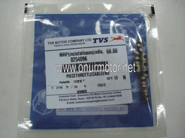 TVS SCOOTY PEP 75-90 CC GAZ TELİ YÜZÜĞÜ ORİJİNAL