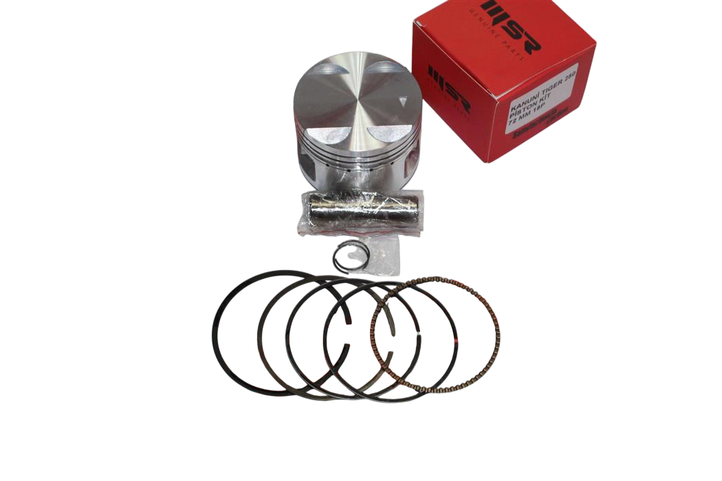 SUZUKİ GN 250 -KANUNİ TIGER 250 PİSTON KİT 72 MM 18P