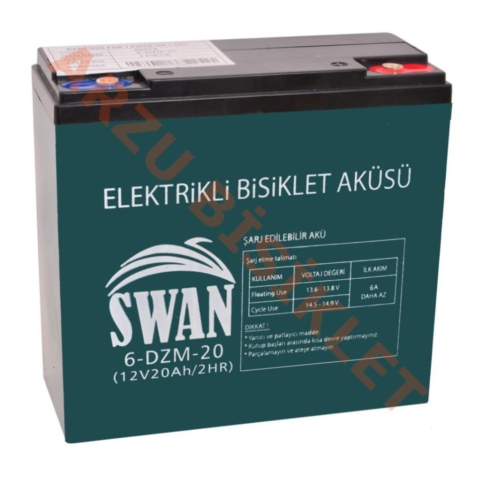 12V-20 AMPER DİK 180-78-170 ELEKTRİKLİ AKÜ